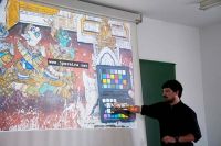 charla sobre la fotografía de obras de arte