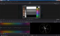 DAVINCI Colorchecker Video vectorscope