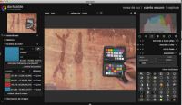 darktable gestion color arqueologia rupestre