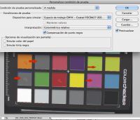 Gestion de color Photoshop Aviso de Gama